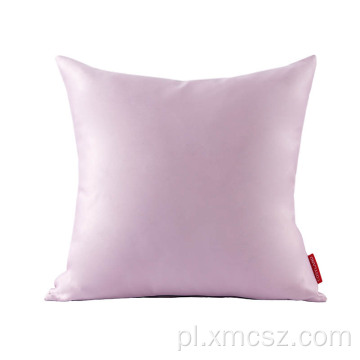 Jedwabna poszewka na poduszkę w jednolitym kolorze